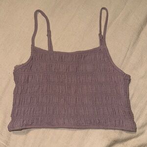 Light purple PacSun cropped tank